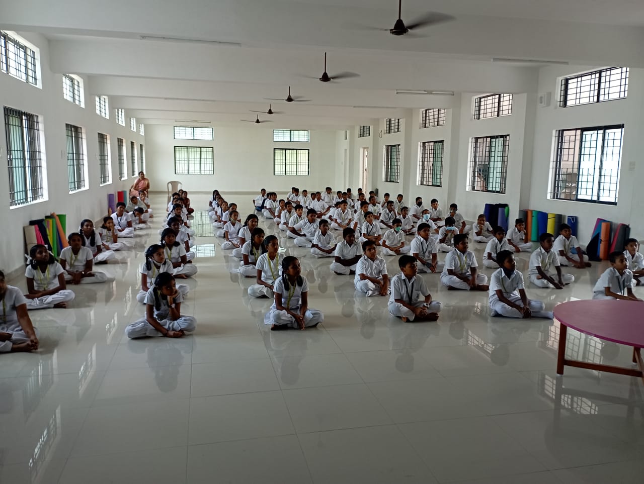 Three days Transcendental Meditation Work shop in our Campus by our Main branch Maharishi Vidya Mandir, Chetpet,Chennai.